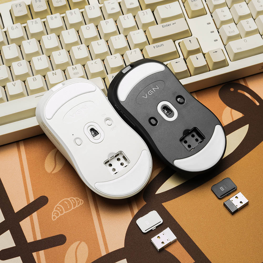 VGN Dragonfly F1 Pro Wireless Gaming Mouse (White) - Image 3