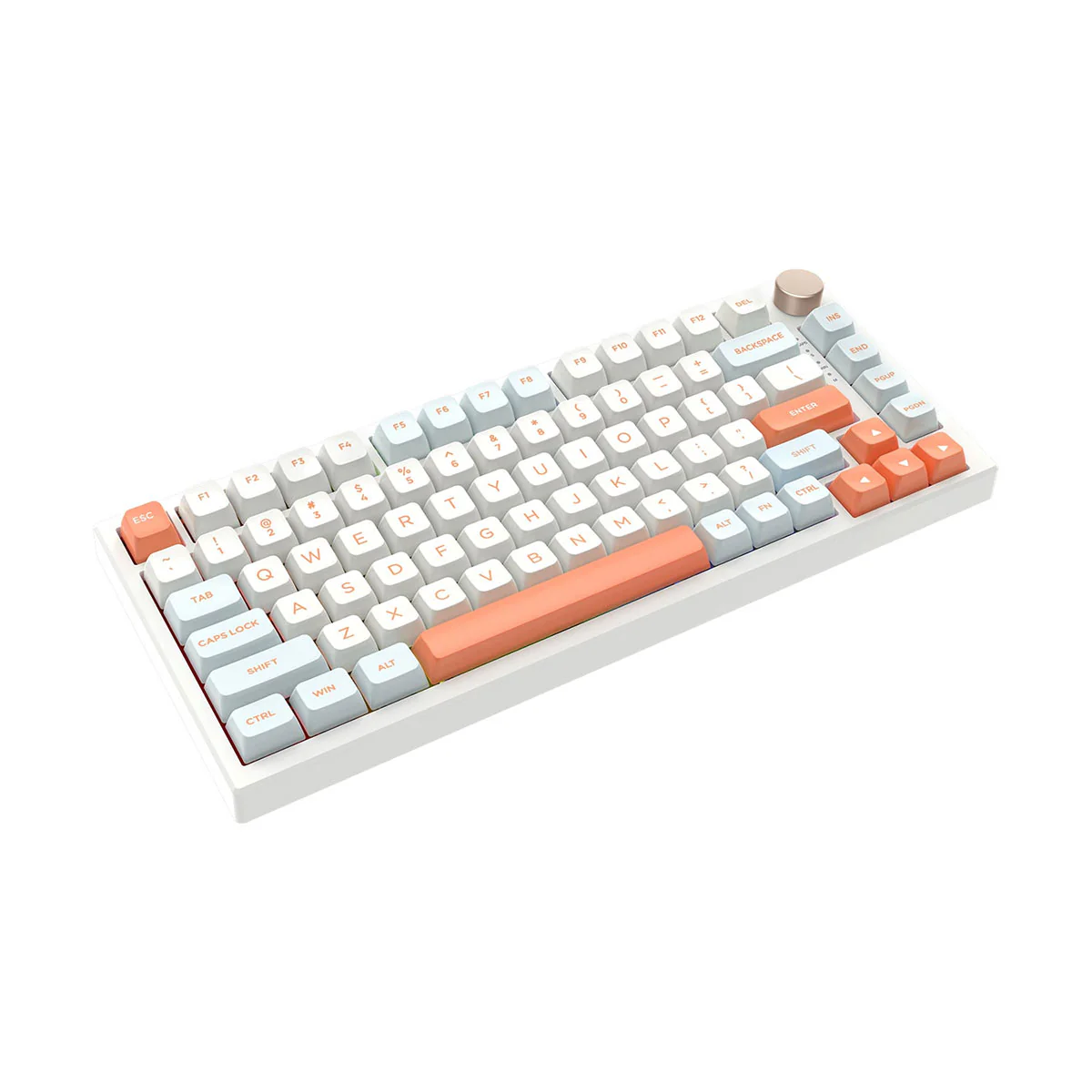 VGN N75 Pro 82 Keys Tri-Mode Mechanical Keyboard (Orange) - Image 2