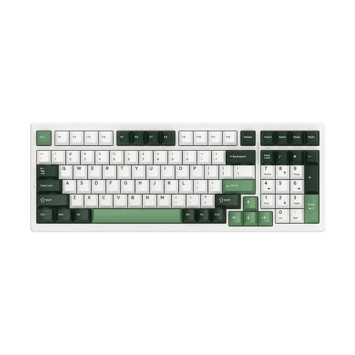 VGN S99 Tri-Mode Hot-Swappable Mechanical Keyboard (Glazing Green) (Aurora Ice Cream Switch) - Image 2