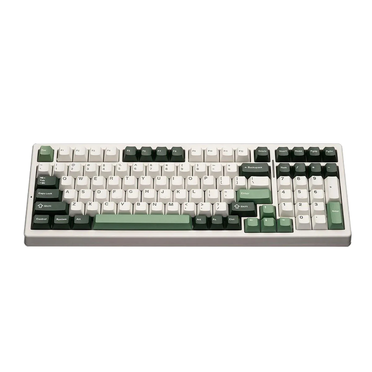 VGN S99 Tri-Mode Hot-Swappable Mechanical Keyboard (Glazing Green) (Aurora Ice Cream Switch) - Image 3
