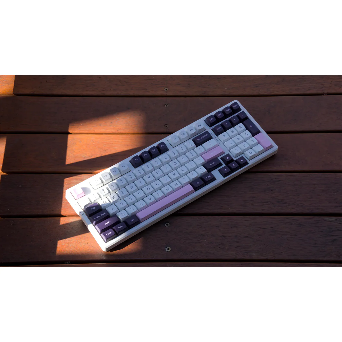 VGN V98 Pro V2 Wireless Gaming Mechanical Keyboard (Steam Wave Pro Switch) (Black Currant, Sea Salt) - Image 4