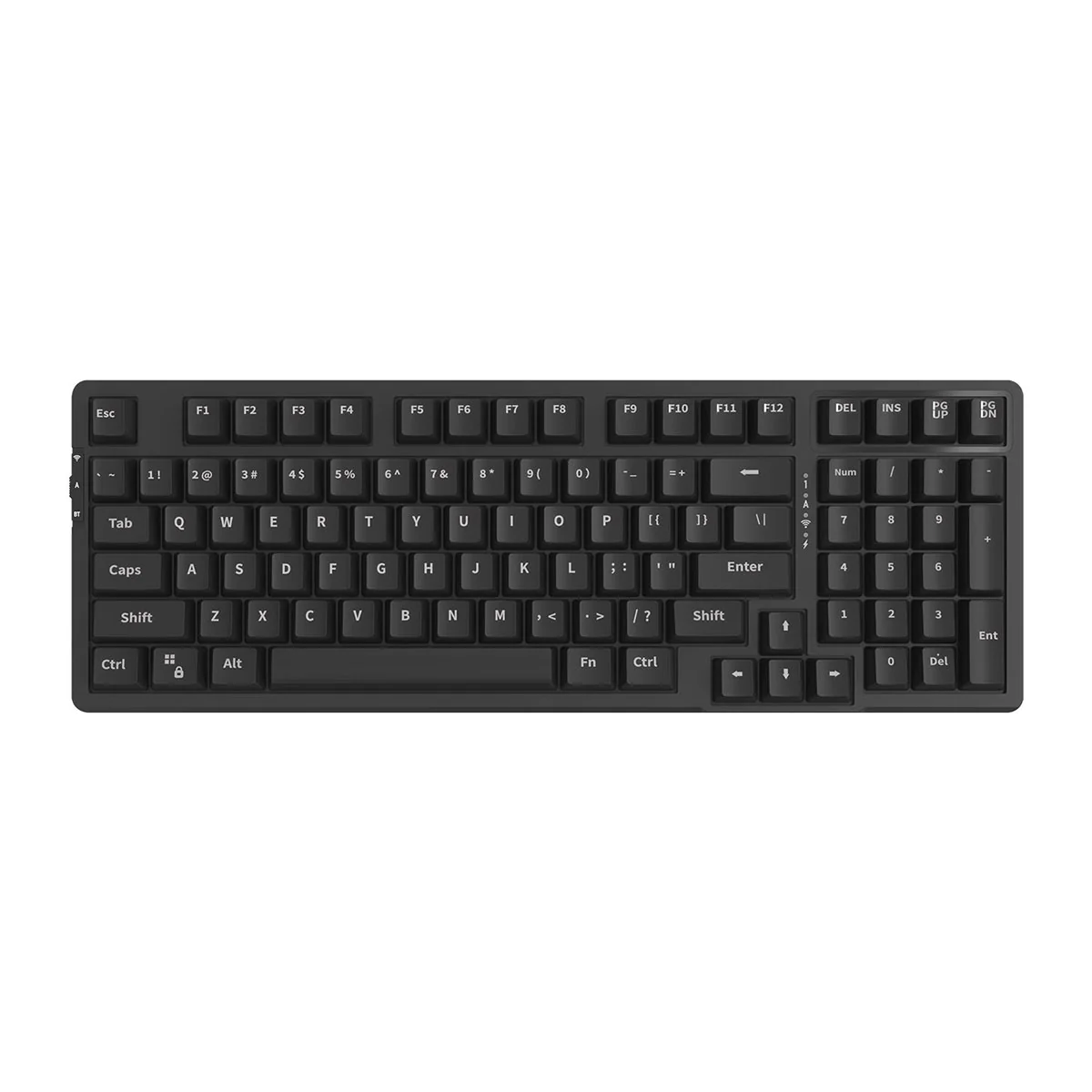 VGN V98 V2 Gaming Mechanical Keyboard Numbani Switch (Black, White) - Image 4