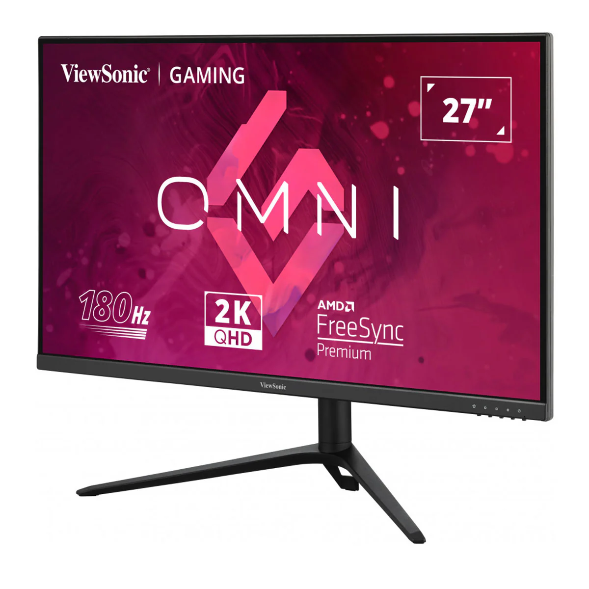 Viewsonic Omni VX2728J-2K 27" (2560X1440) 180HZ 0.5MS QHD IPS With Height, Swivel, Rotate/Pivot Adjustments Gaming Monitor With AMD Freesync Premium - Image 3