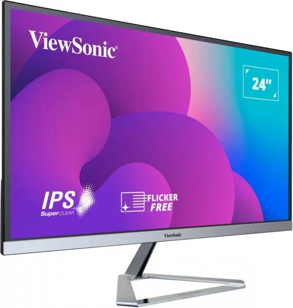 Viewsonic VX2476-SMHD 24" 75 Hz FHD IPS Frameless Entertainment Monitor - Image 2