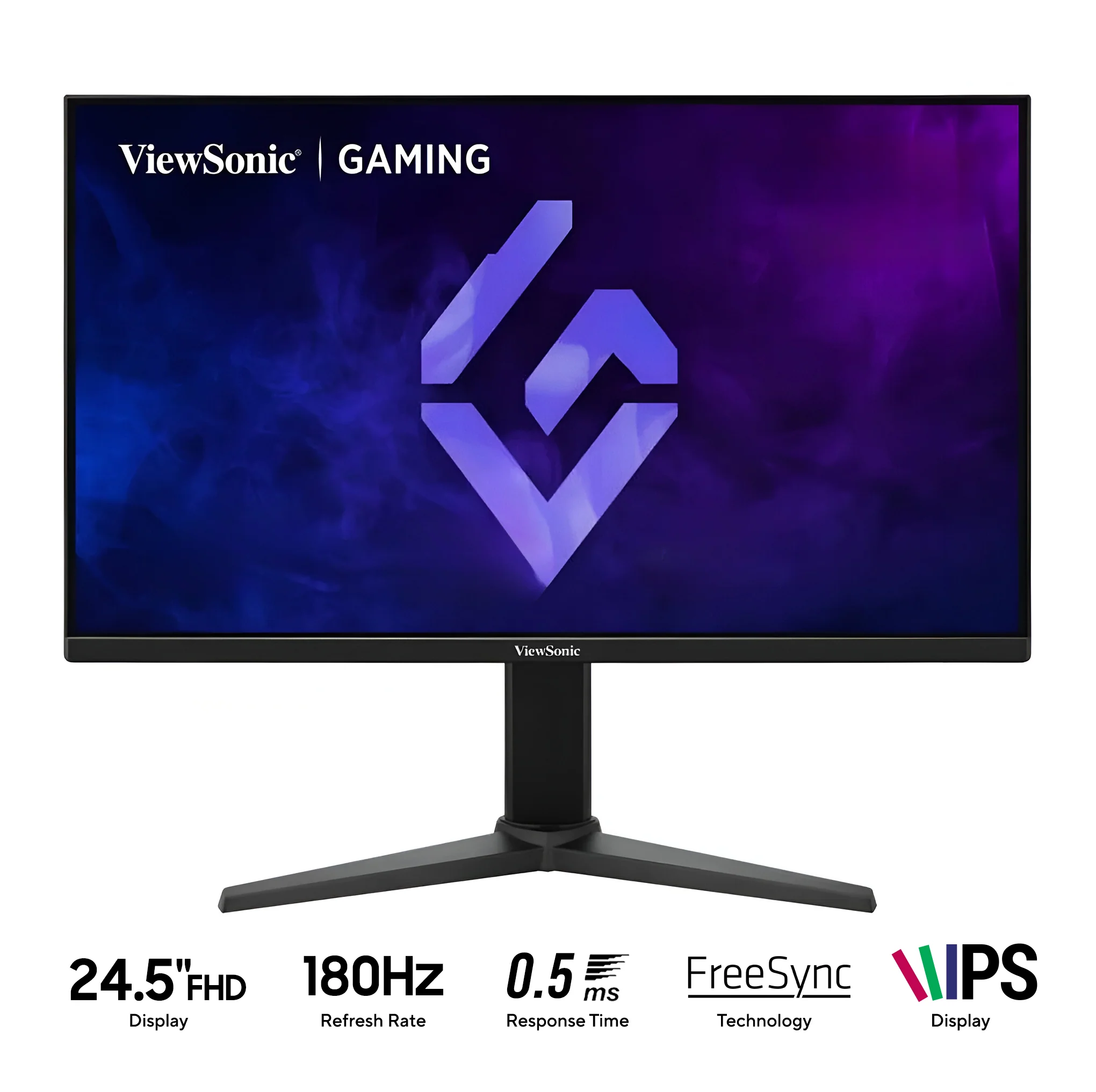 Viewsonic VX2528J 24.5" FHD (1920X1080) 180Hz 0.5ms IPS Technology Gaming Monitor