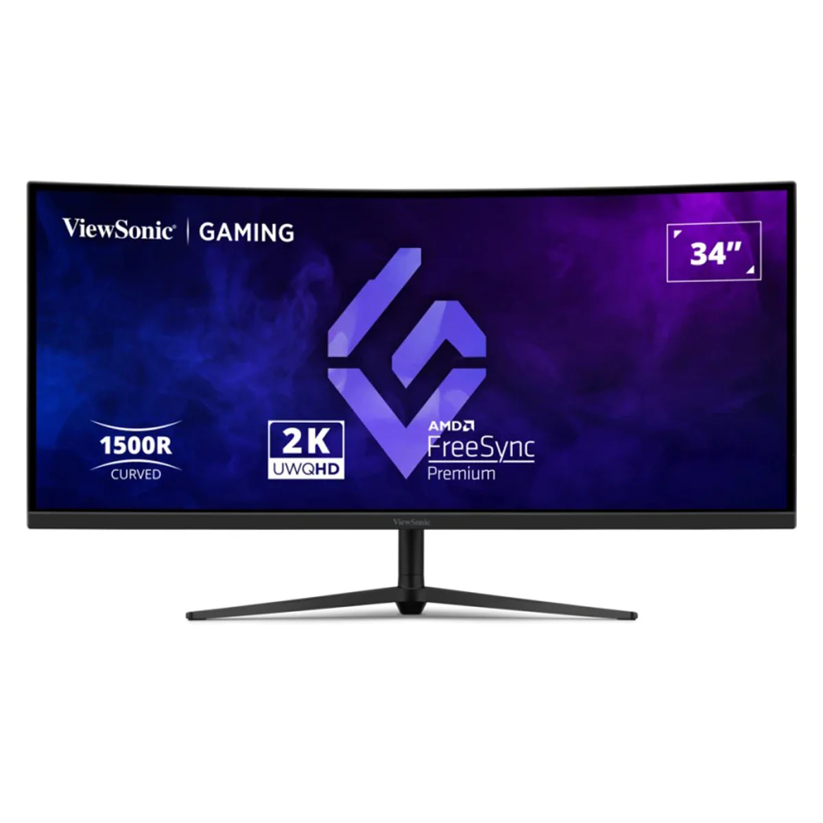 ViewSonic VX3418C-2K 34" UWQHD (3440x1440) 180Hz 1ms MPRT VA Curved Gaming Monitor with Tilt, Height & Swivel Adjustment - Image 17