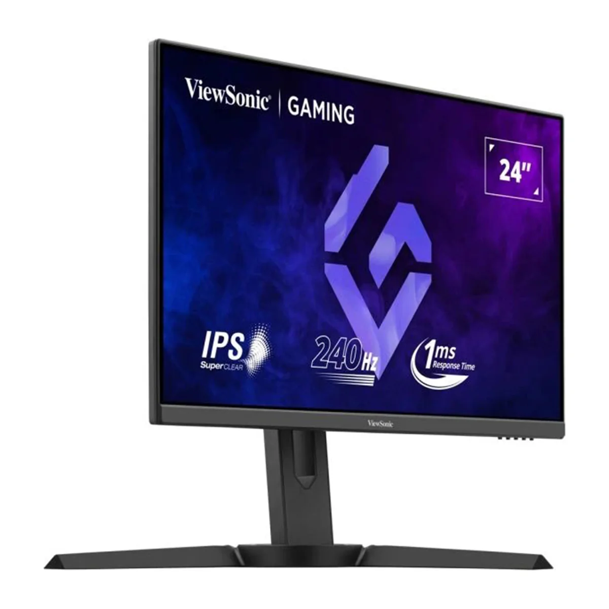 ViewSonic XG2409A 24" FHD (1920x1080) IPS 240Hz 1MS MPRT Gaming Monitor with Tilt/Swivel/Pivot & Height Adjustment - Image 4