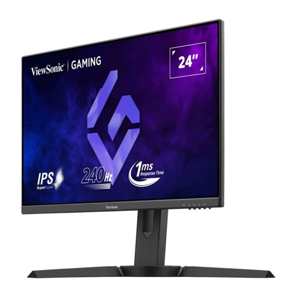 ViewSonic XG2409A 24" FHD (1920x1080) IPS 240Hz 1MS MPRT Gaming Monitor with Tilt/Swivel/Pivot & Height Adjustment - Image 7