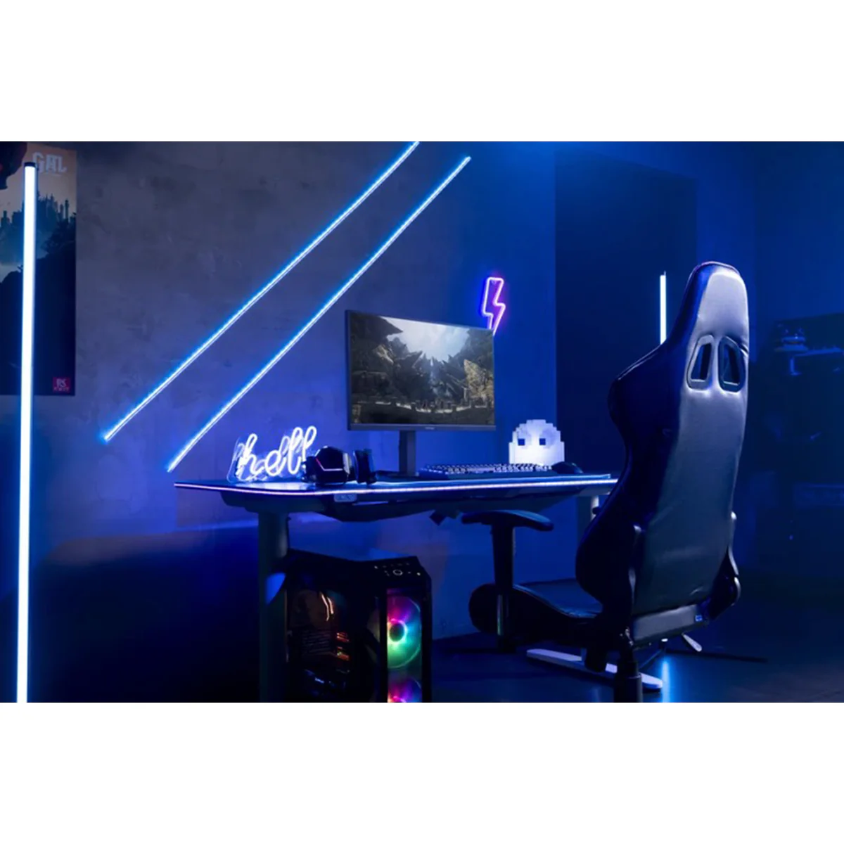 ViewSonic XG2730D-4K 27" Dual Mode UHD 144Hz/ FHD 288Hz 1ms MPRT SuperClear IPS Esports Gaming Monitor with Height/ Tilt/ Pivot Adjustment - Image 3