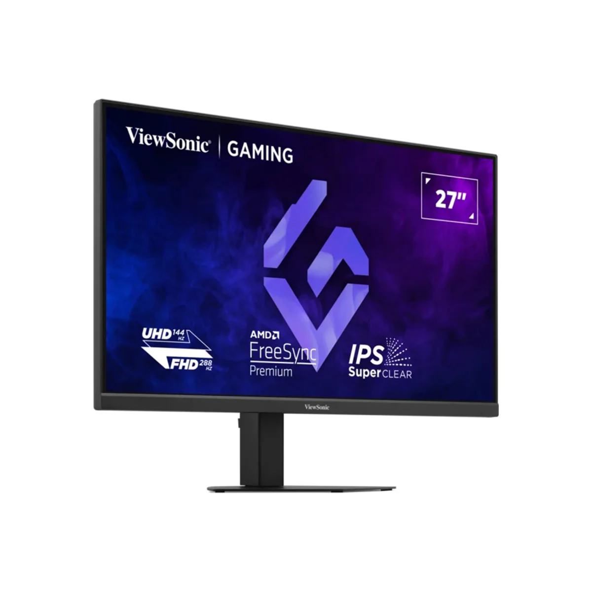 ViewSonic XG2730D-4K 27" Dual Mode UHD 144Hz/ FHD 288Hz 1ms MPRT SuperClear IPS Esports Gaming Monitor with Height/ Tilt/ Pivot Adjustment - Image 8