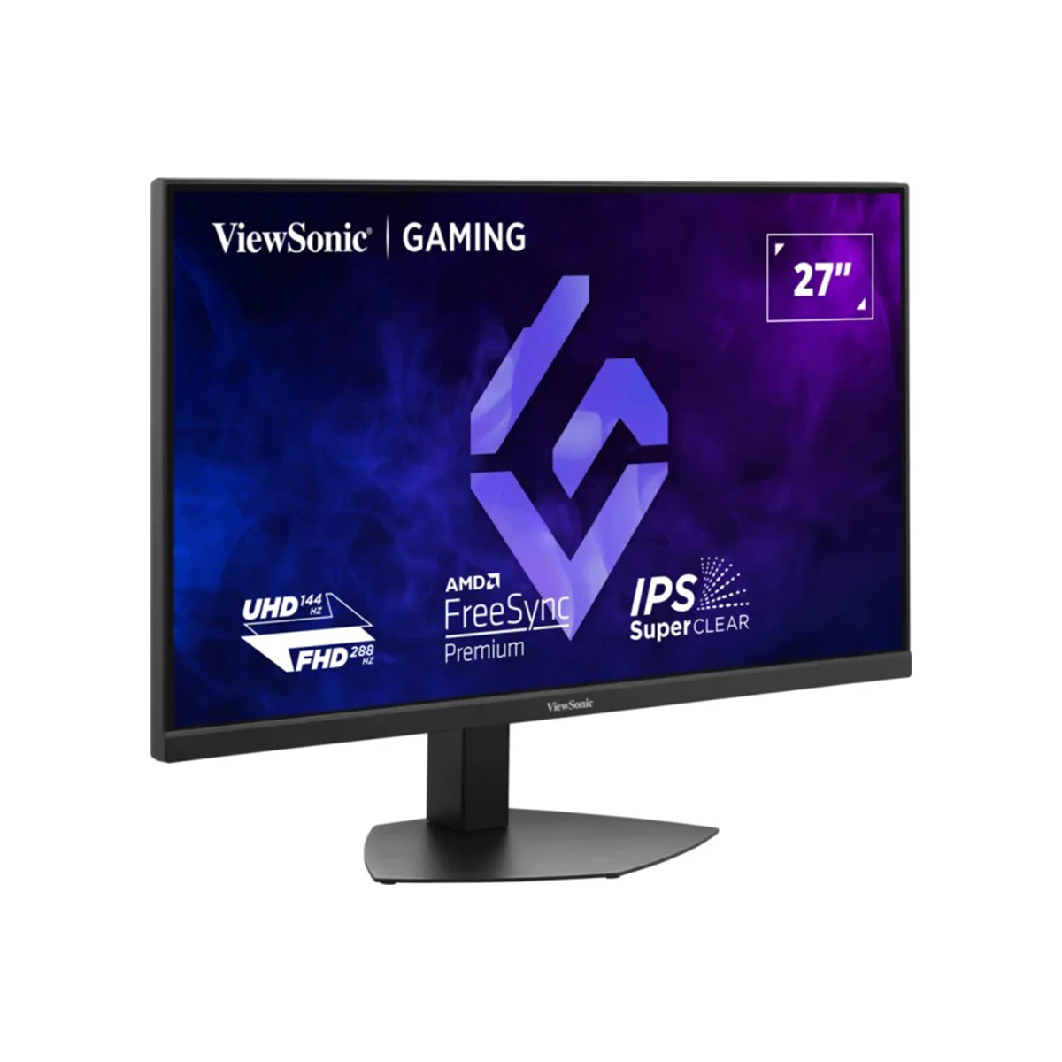 ViewSonic XG2730D-4K 27" Dual Mode UHD 144Hz/ FHD 288Hz 1ms MPRT SuperClear IPS Esports Gaming Monitor with Height/ Tilt/ Pivot Adjustment - Image 9