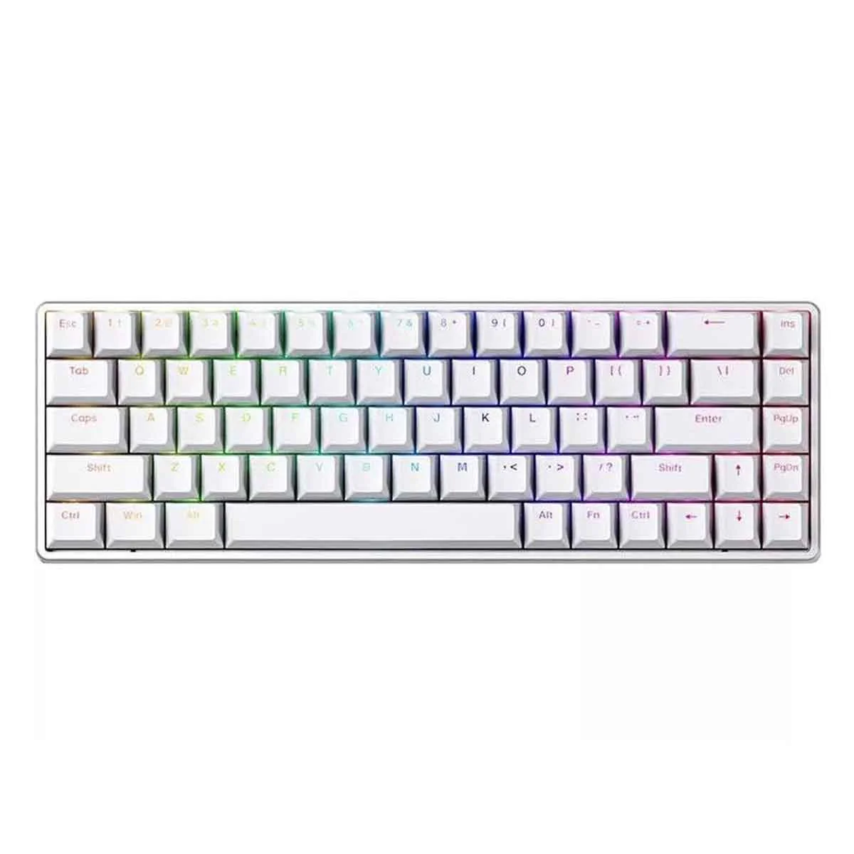 VXE ATK68 Magnetic Switch Hot Swappable RGB Mechanical Gaming Keyboard Gateron Switch 2.0 (Black, White) - Image 2