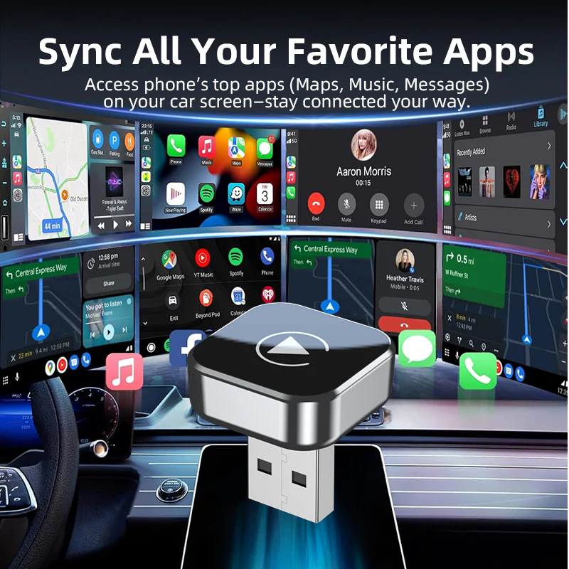 Vyvylabs J10 Wireless Adapter for CarPlay (VJJ10) - Image 7