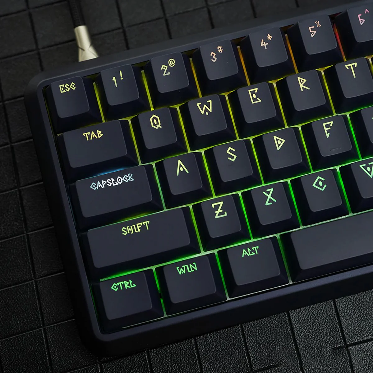 Waizowl Lightning 60 61-Key RGB Magnetic Switch Mechanical Keyboard - Image 3