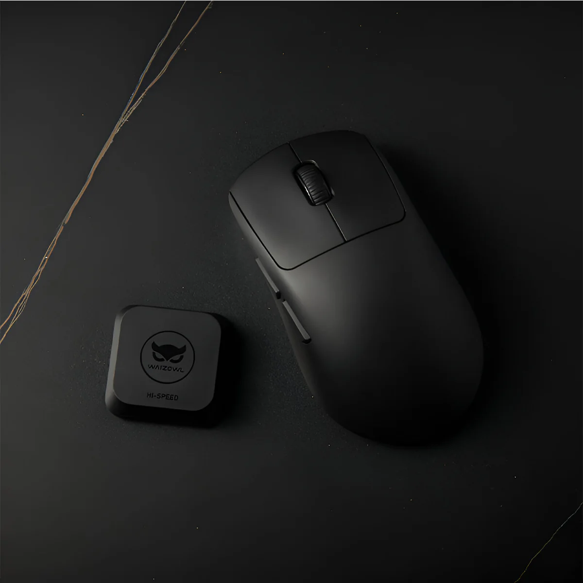 Waizowl OGM Pro V2 Wireless Ultralight Tri-Mode eSports Mouse (Black, Red, Pink) - Image 6