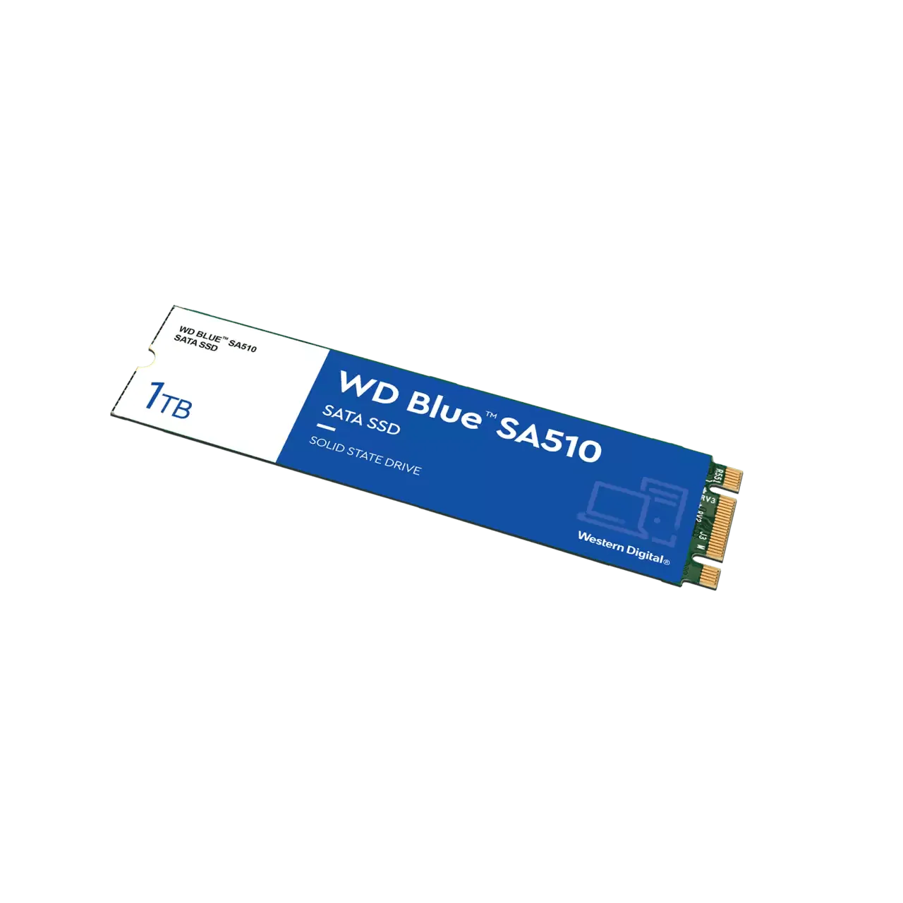 WD Blue SA510 1TB Sata SSD M.2 2280 (WDS100T3B0B-00AXS0) - Image 2