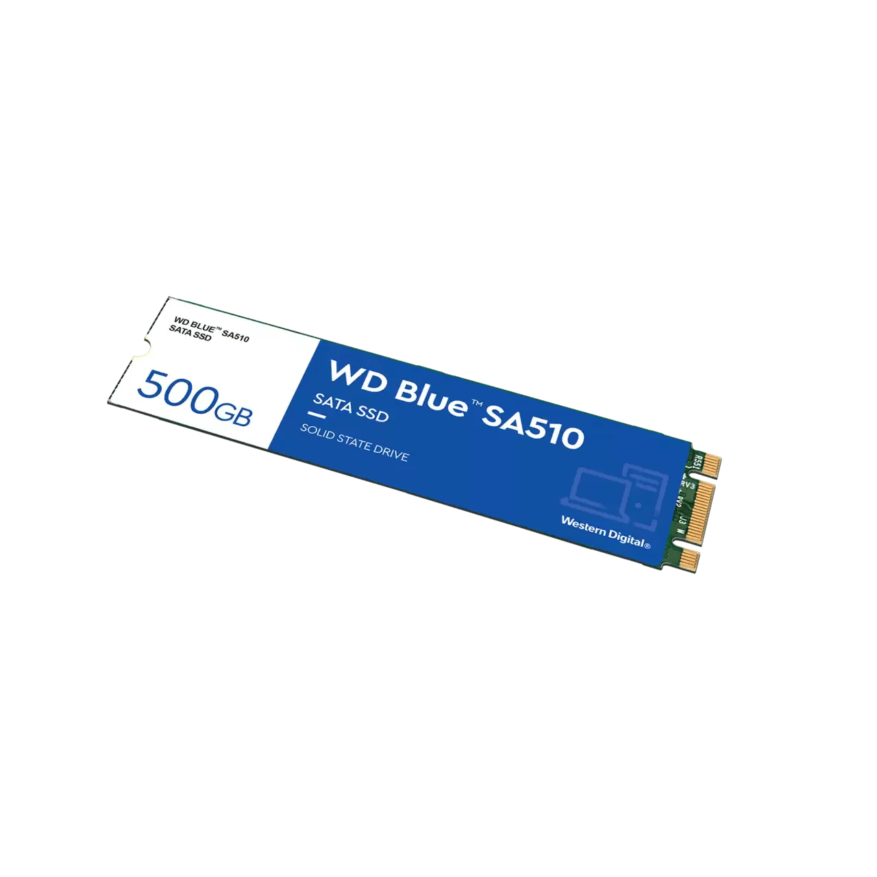 WD Blue SA510 500GB Sata SSD M.2 2280 (WDS500G3B0B-00AXS0) - Image 2
