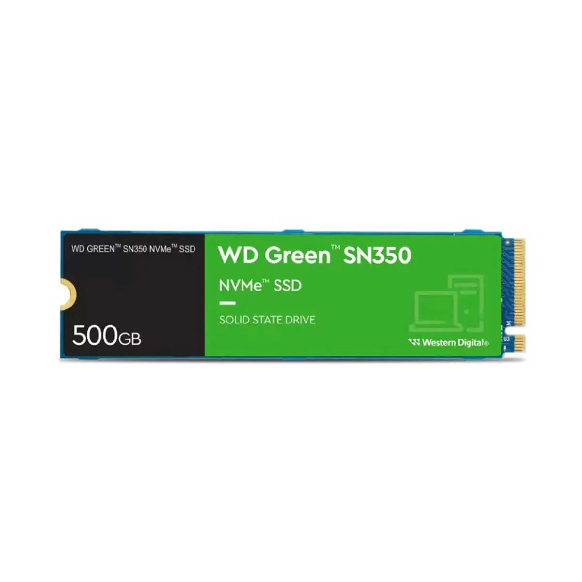 WD Green SN350 500GB M.2 2280 PCIe Gen3 X4 NVMe SSD (WDS500G2G0C)