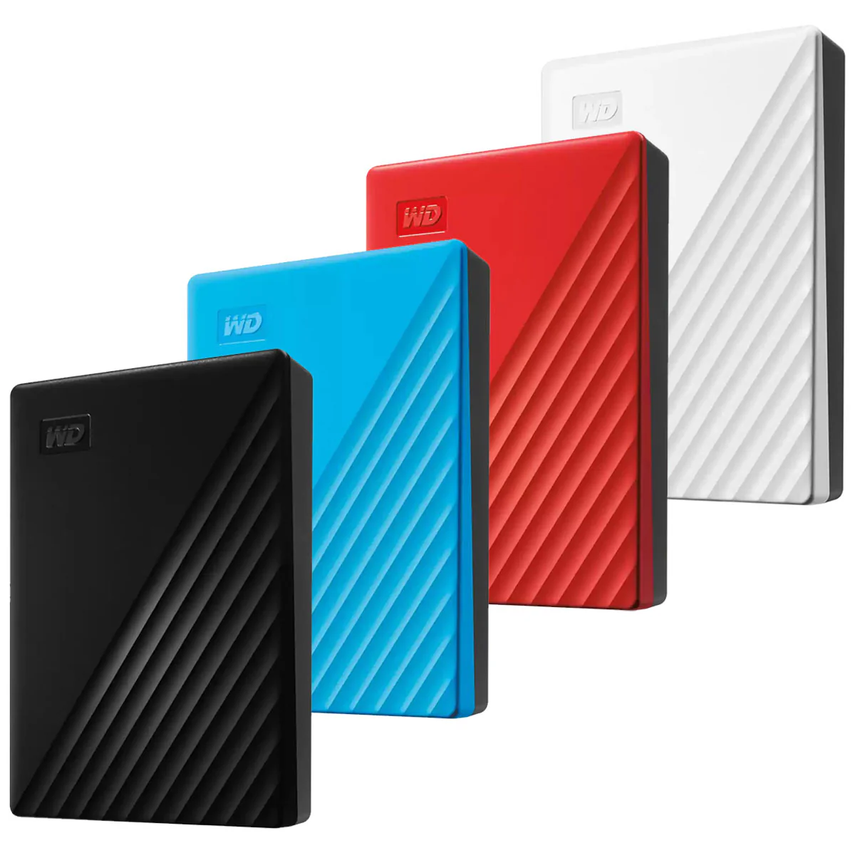 WD My Passport External Hard Drive USB 3.2 Gen1 6TB + WD Soft Pouch (Black, Blue, Red, White) - Image 27
