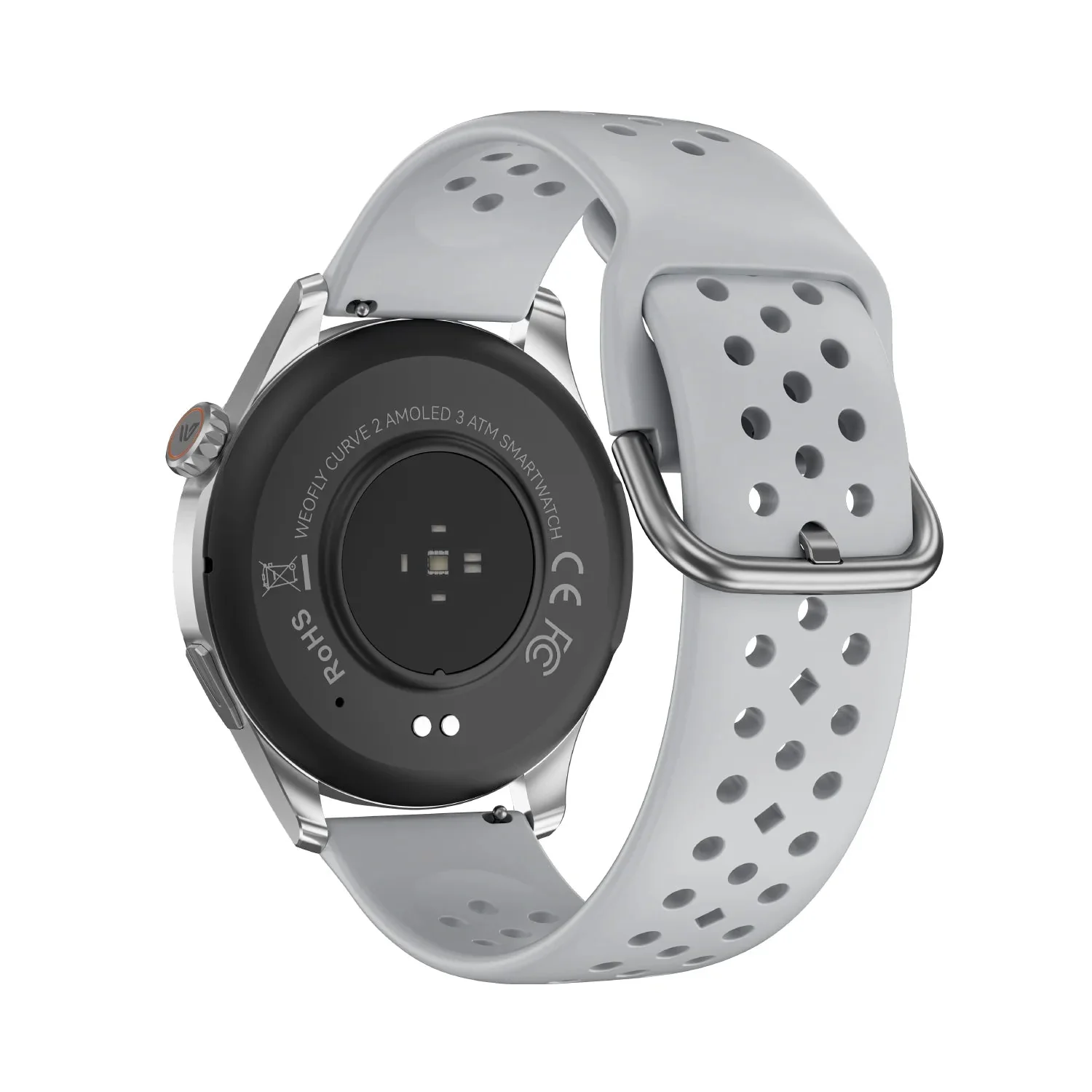 Weofly Curve 2 Smartwatch (Black, Silver) (WFCV699BL, WFCV699SL) - Image 10