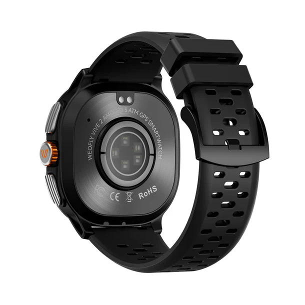 Weofly Vive 2 Smartwatch (Black, Silver) (WFVV708BL, WFVV708SL) - Image 12