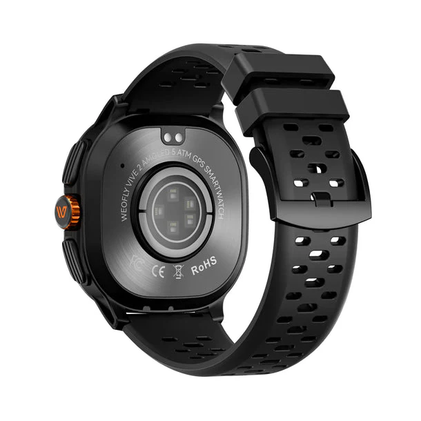 Weofly Vive 2 Smartwatch (Black, Silver) (WFVV708BL, WFVV708SL) - Image 6