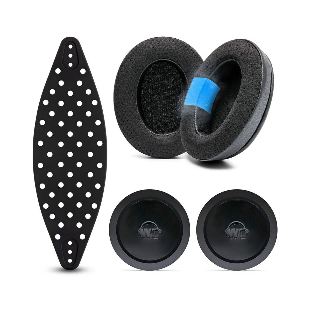 Wicked Cushions Arctis Nova Mod Kit (90s Black, 90s White, Black) (ArctisNova-ModKit-90B, ArctisNova-ModKit-90W, ArctisNova-ModKit-B) - Image 14