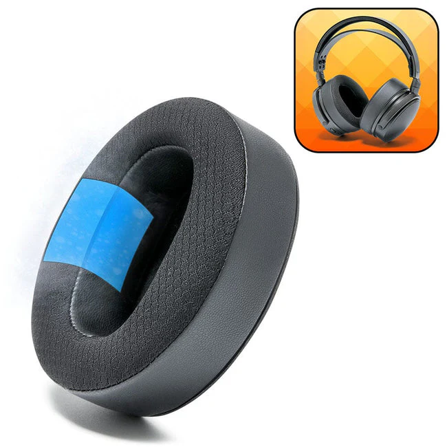 Wicked Cushions Audeze Maxwell Earpads - WC FreeZe Cooling Gel (Black, 90s Black, Geo Grey, Red Camo, 90s White, Speed Racer) (MAXWELLFR-B, MAXWELLFR-90B, MAXWELLFR-GG, MAXWELLFR-RC, MAXWELLFR-90W, MAXWELLFR-SR) - Image 5