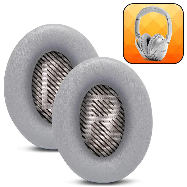 Wicked Cushions Bose QC 35 Replacement Ear Pads (Black, Midnight Blue, Silver, Geo Grey, Snow Camo, Black Camo, 90s White, 90s Black) (DW-EUAI-QYAW, ZI-3M67-96O0, 4B-NWTC-V89C, TI-AZM0-J0JH, OC-90BK-QG4D, Z7-YSOW-KHPB, BoseQC35-90W, BoseQC35-90B) - Image 13