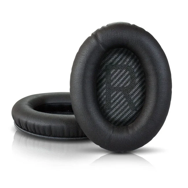 Wicked Cushions Bose QC 35 Replacement Ear Pads (Black, Midnight Blue, Silver, Geo Grey, Snow Camo, Black Camo, 90s White, 90s Black) (DW-EUAI-QYAW, ZI-3M67-96O0, 4B-NWTC-V89C, TI-AZM0-J0JH, OC-90BK-QG4D, Z7-YSOW-KHPB, BoseQC35-90W, BoseQC35-90B) - Image 4