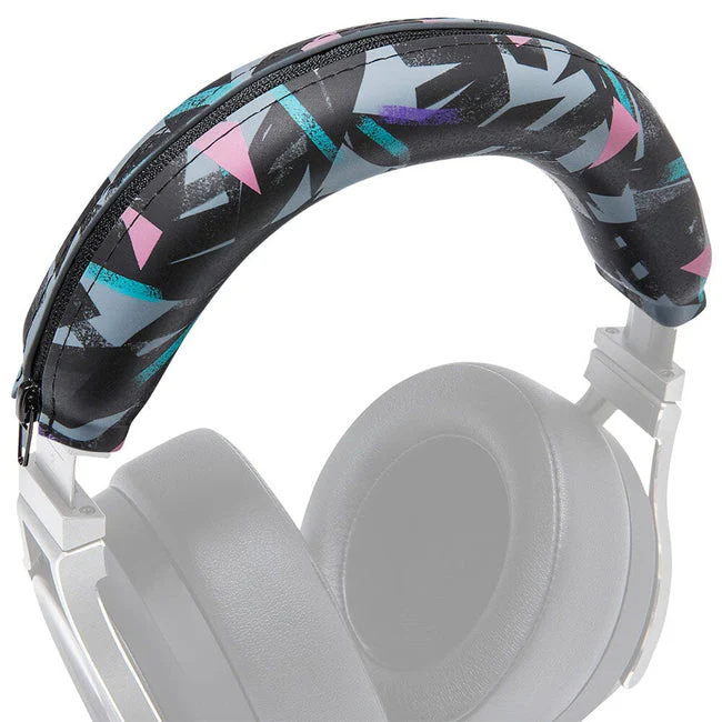 Wicked Cushions Corsair Virtuoso Silicone Headband Cover - WC BandZ Virtuoso (90s Black, 90s White) - Image 12
