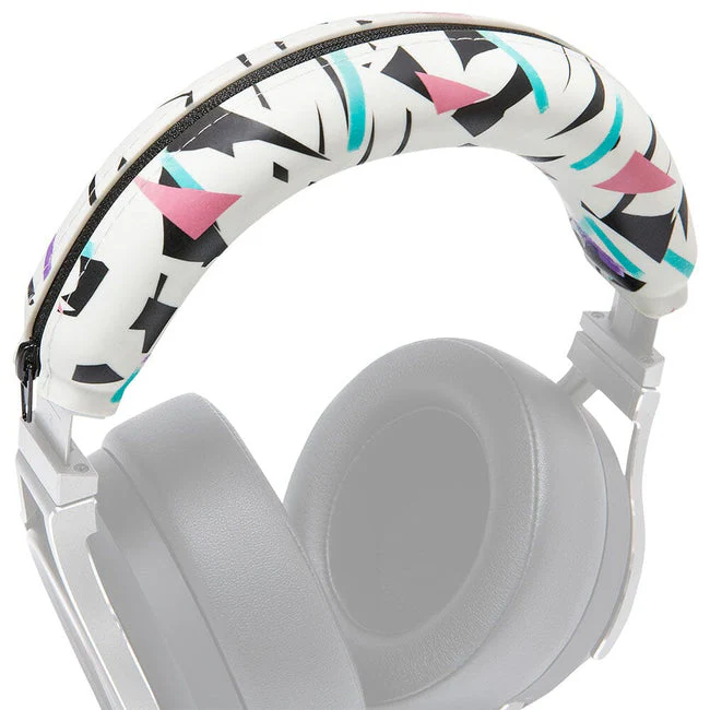 Wicked Cushions Corsair Virtuoso Silicone Headband Cover - WC BandZ Virtuoso (90s Black, 90s White) - Image 8
