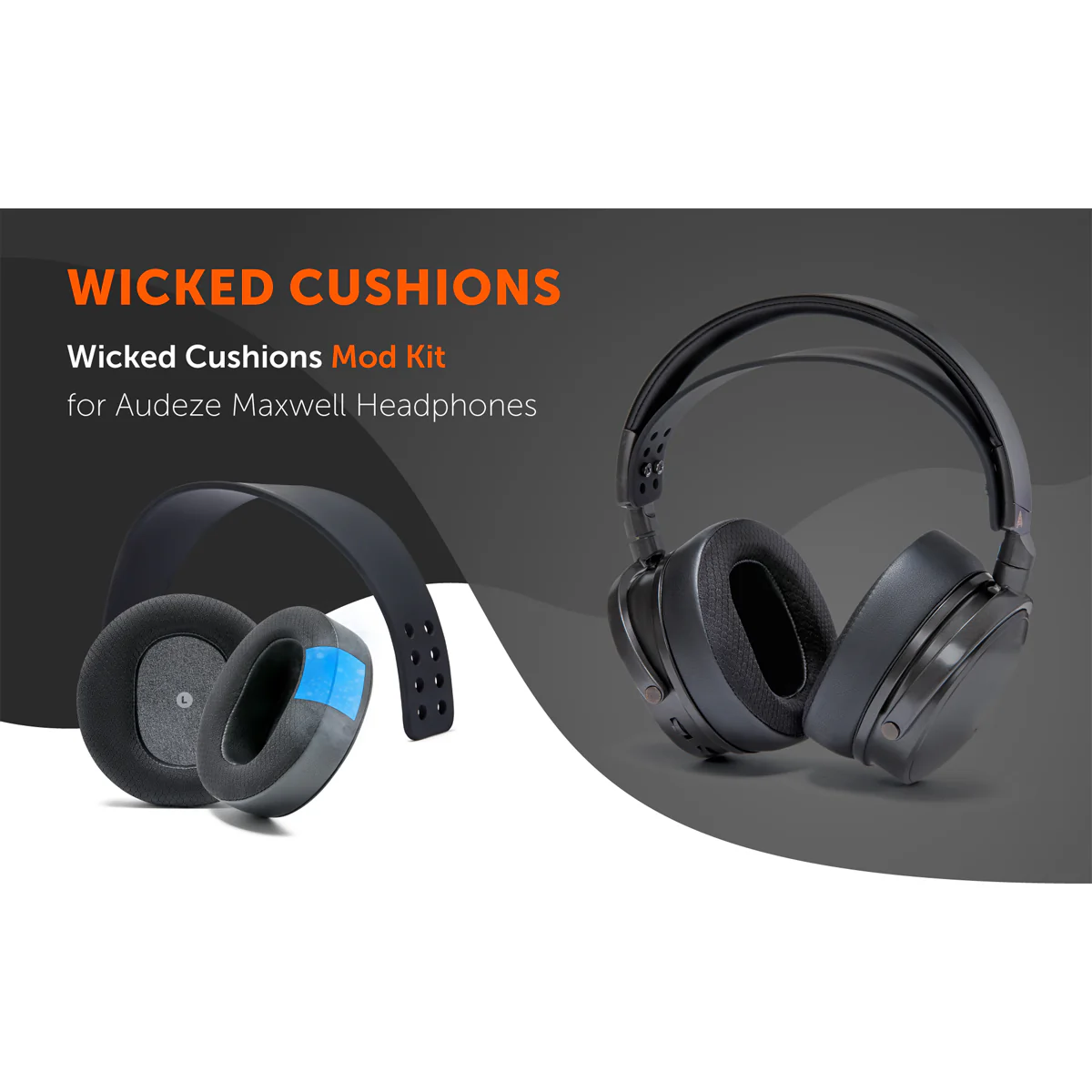 Wicked Cushions Maxwell Mod Kit (Black, 90s Black, Geo Grey) - Image 2