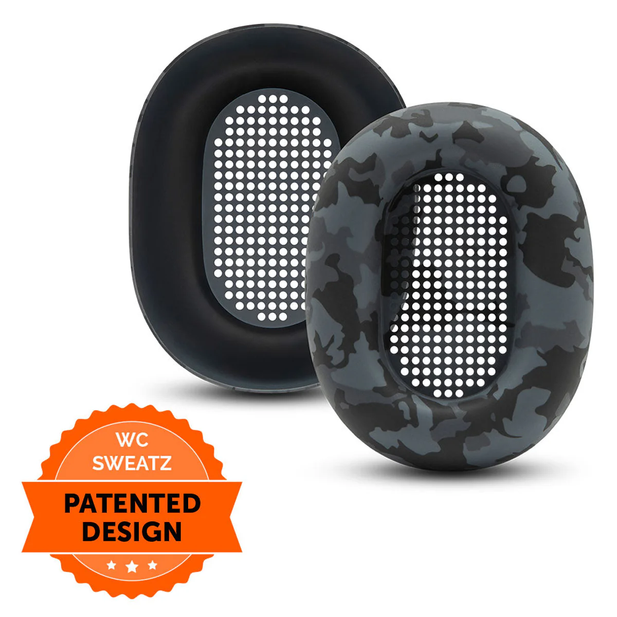 Wicked Cushions Sony WH-1000XM6 Earpad Sweat Covers - WC SweatZ XM6 (90s Black, Black Camo, Black, Midnight Blue, Platinum Silver) - Image 21