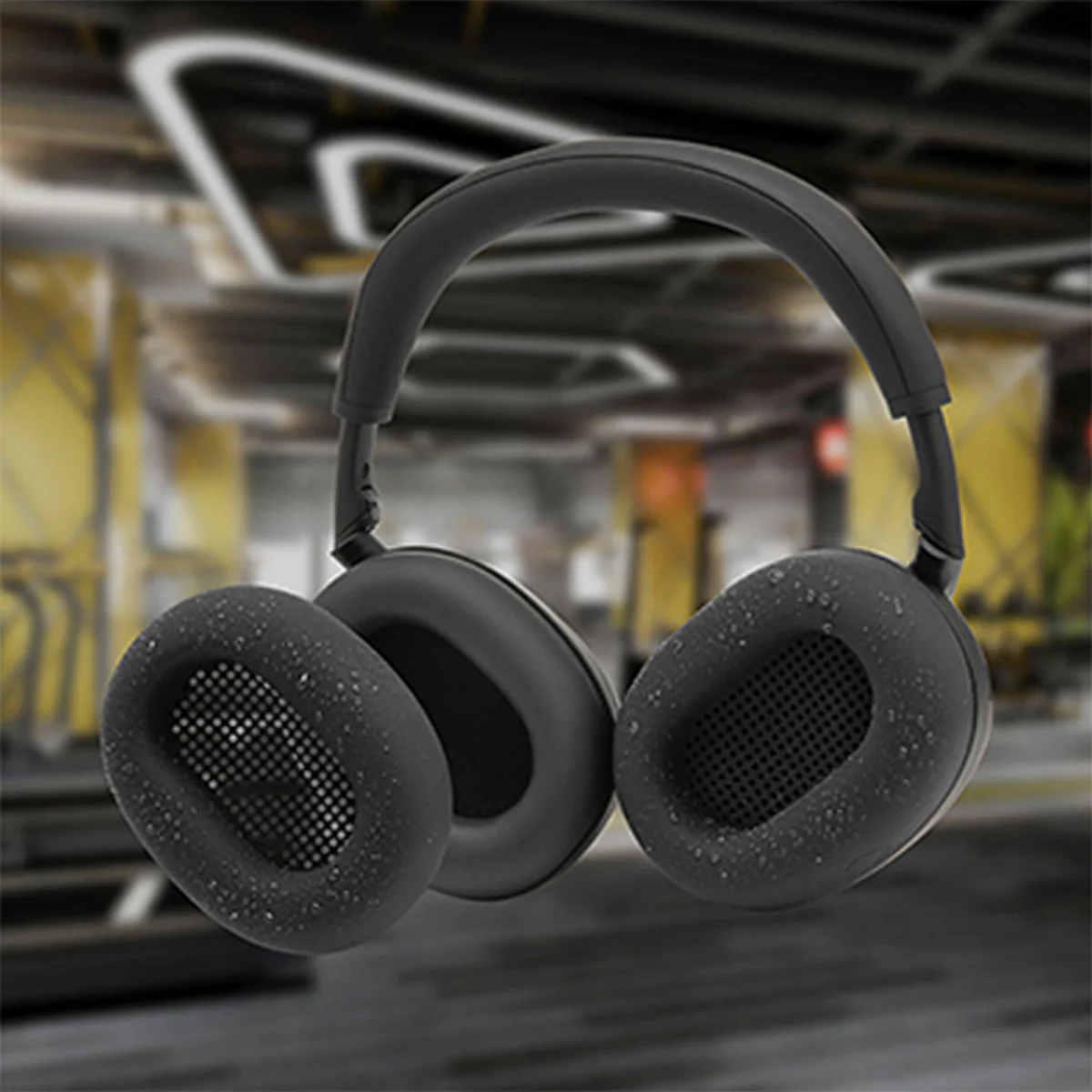 Wicked Cushions Sony WH-1000XM6 Earpad Sweat Covers - WC SweatZ XM6 (90s Black, Black Camo, Black, Midnight Blue, Platinum Silver) - Image 8