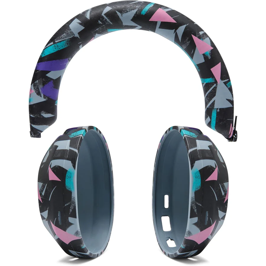 Wicked Cushions Sony XM5 Protective Shell Cover - WC ShellZ XM5 (Black, 90s Black, Geo Grey) - Image 12