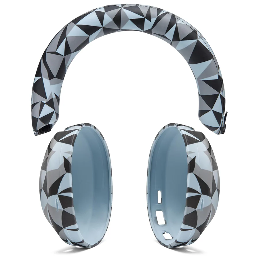 Wicked Cushions Sony XM5 Protective Shell Cover - WC ShellZ XM5 (Black, 90s Black, Geo Grey) - Image 16