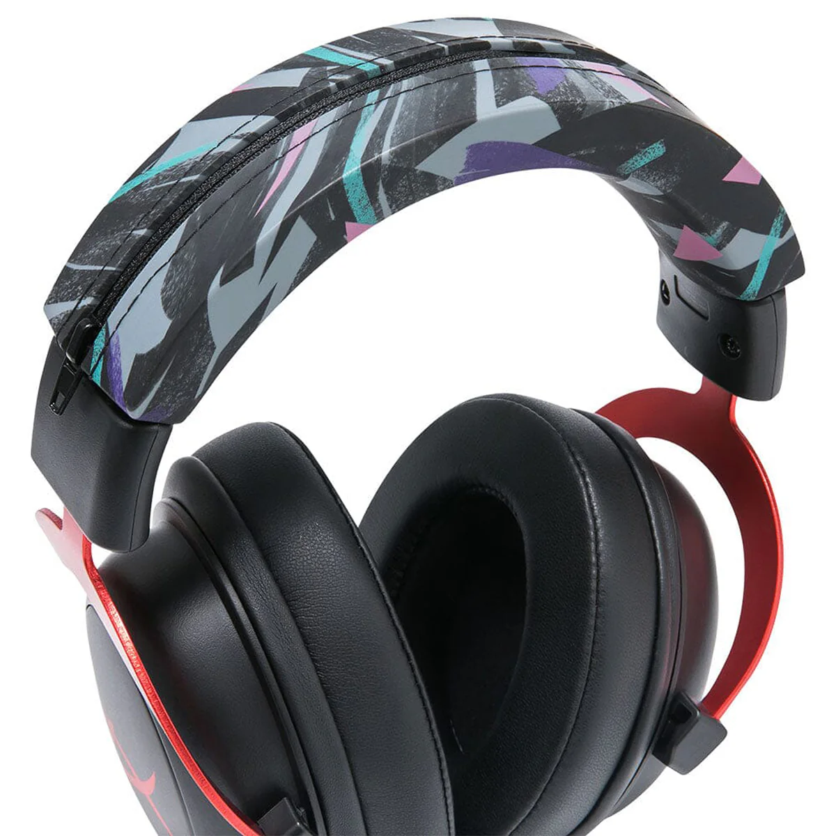 Wicked Cushions WC BandZ HyperX Headband Cover for HyperX Cloud Headphone (90s Black, Black Camo, Red Camo, Speed Racer, Black) - Image 8