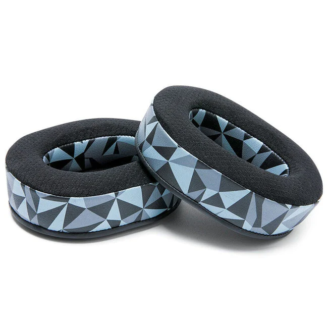 Wicked Cushions WC FreeZe Hybrid - Replacement Ear Pads Razer Blackshark V2 Pro (Black, Geo Grey, Red Camo, 90s Black) (BKSHARKFR-B, BKSHARKFR-GG, BKSHARKFR-RC, BKSHARKFR-90B) - Image 9