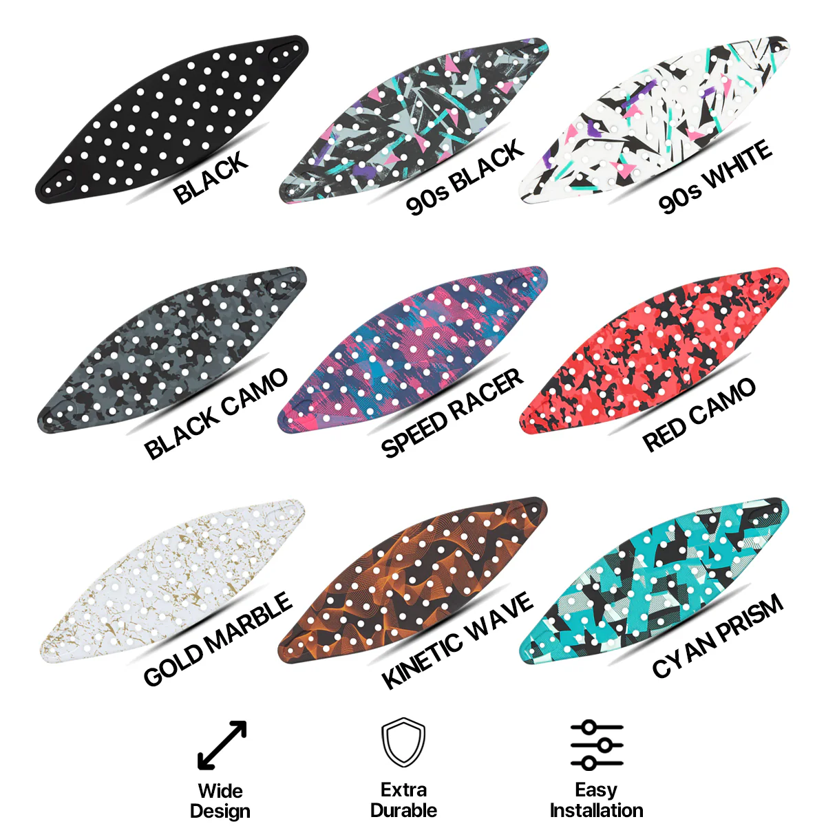 Wicked Cushions WC Silicone HeadbandZ for Arctis Nova V2 Headsets (Black, 90s Black, 90s White, Black Camo, Red Camo, Speed Racer, Gold Marble, Kinetic Wave, Cyan Prism)