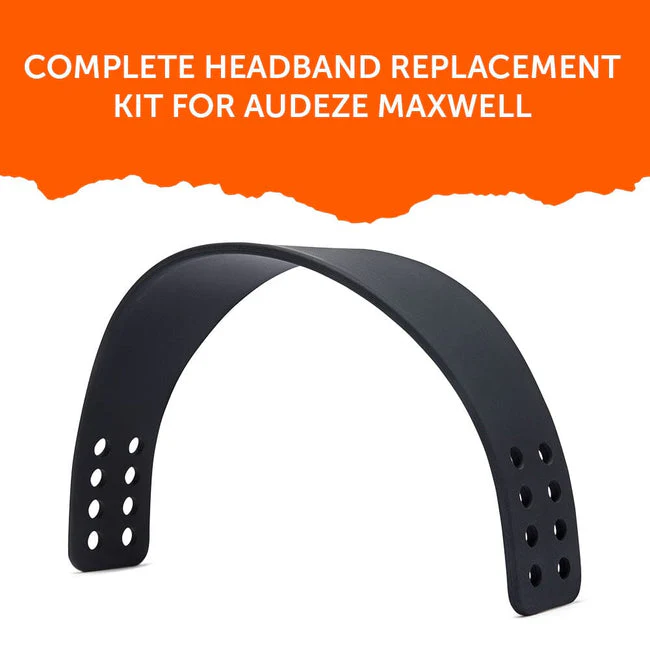 Wicked Cushions WC Silicone HeadbandZ for Audeze Maxwell (Black, 90s Black, Geo Grey, Red Camo, 90s White, Speed Racer) (HB-SI-MAXWELL-B, HB-SI-MAXWELL-90B, HB-SI-MAXWELL-GG, HB-SI-MAXWELL-RC, HB-SI-MAXWELL-90W, HB-SI-MAXWELL-SR) - Image 5