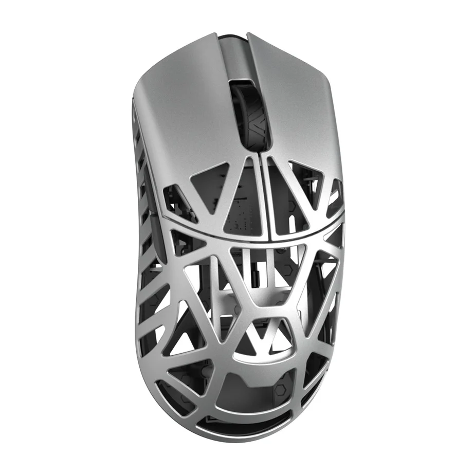WLMouse Beast X 8K Magnesium Gaming Mouse (Black, Silver, Purple, Red, White/Blue, White/Yellow, Pink/Blue, White/Red) - Image 6