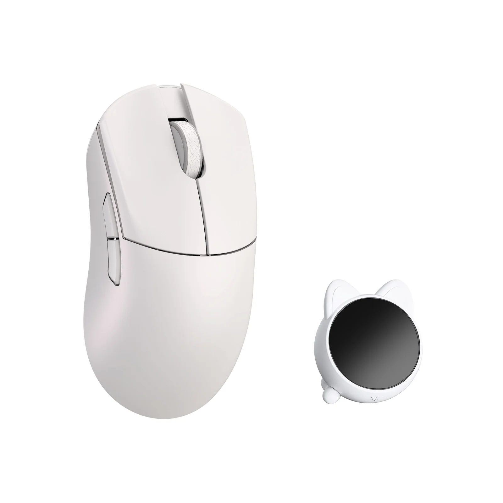 WLMouse HUAN Stainless Magnesium Alloy Gaming Mouse (Silver, Black, White, Purple, Nekko, Red Magic, Celadon) - Image 7