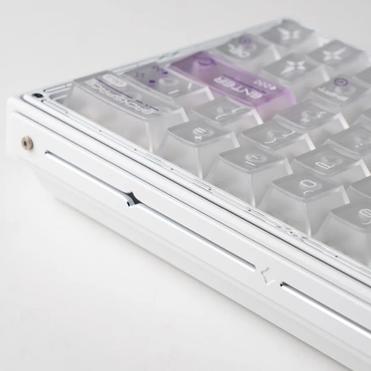 WLMouse HUAN63 HE Magnesium Alloys Keyboard (White) (KBD-HUAN63-WHITE-G) - Image 5