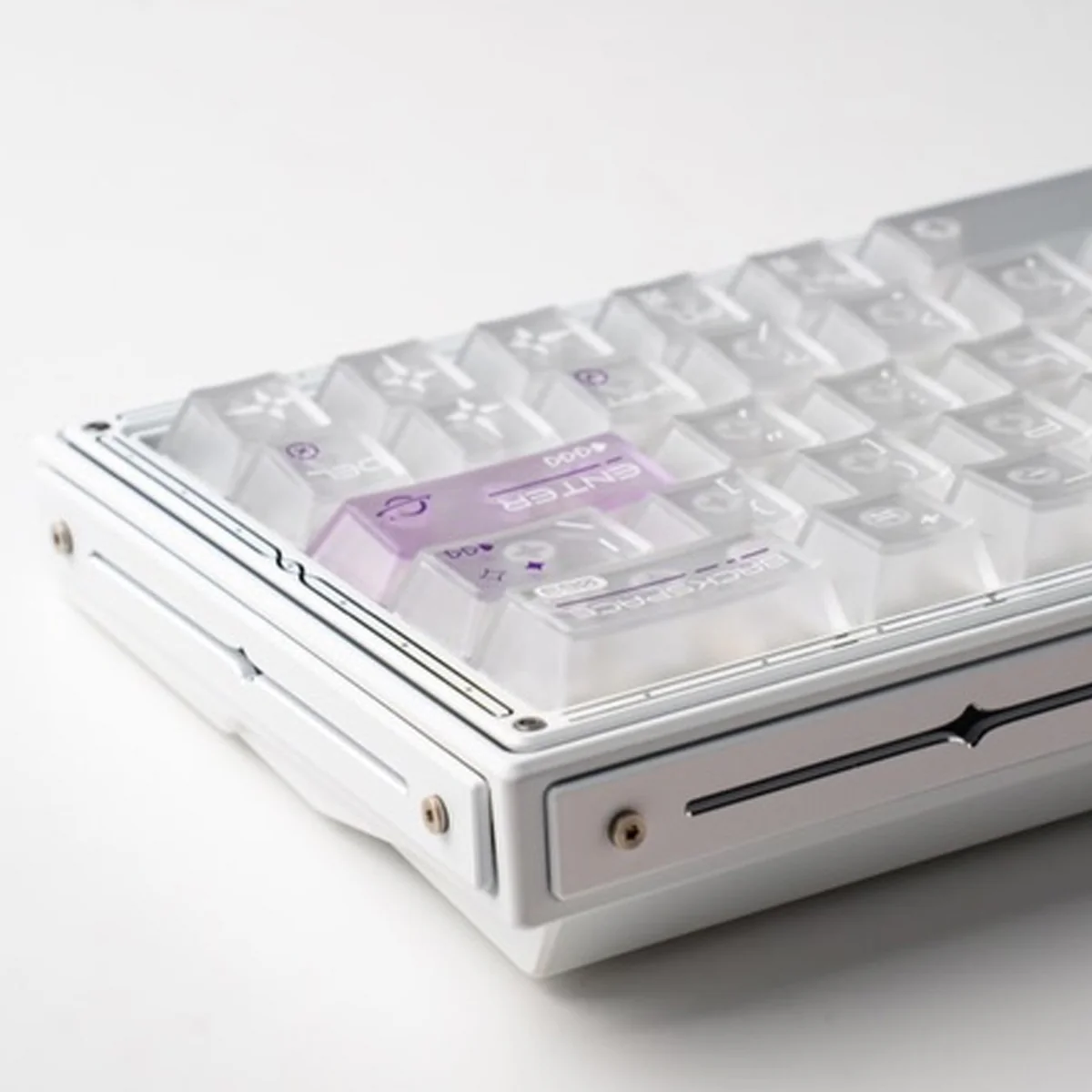 WLMouse HUAN63 HE Magnesium Alloys Keyboard (White) (KBD-HUAN63-WHITE-G) - Image 9