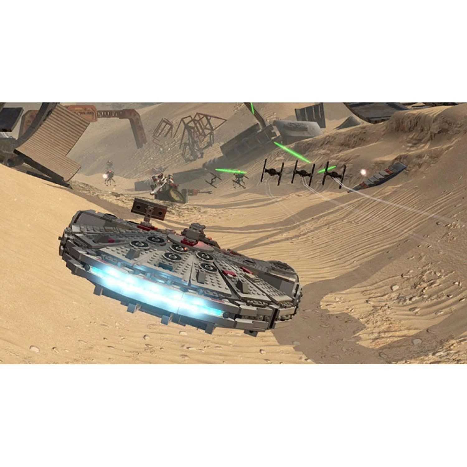 Xbox One Lego Star Wars the Force Awakens Deluxe Ed. (EU) Includes Kylo Ren Command Shuttle Lego Mini Figure - Image 4