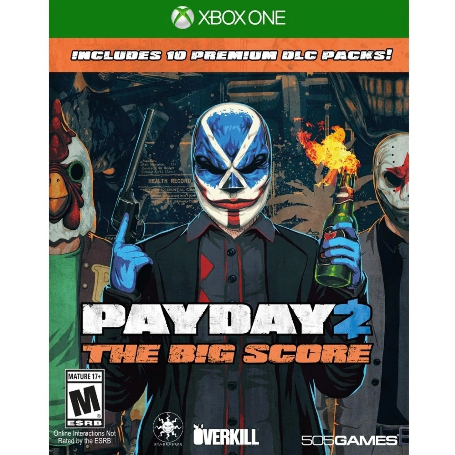 Xbox One Payday 2 The Big Score Includes 10 Premium DLC Packs (US)