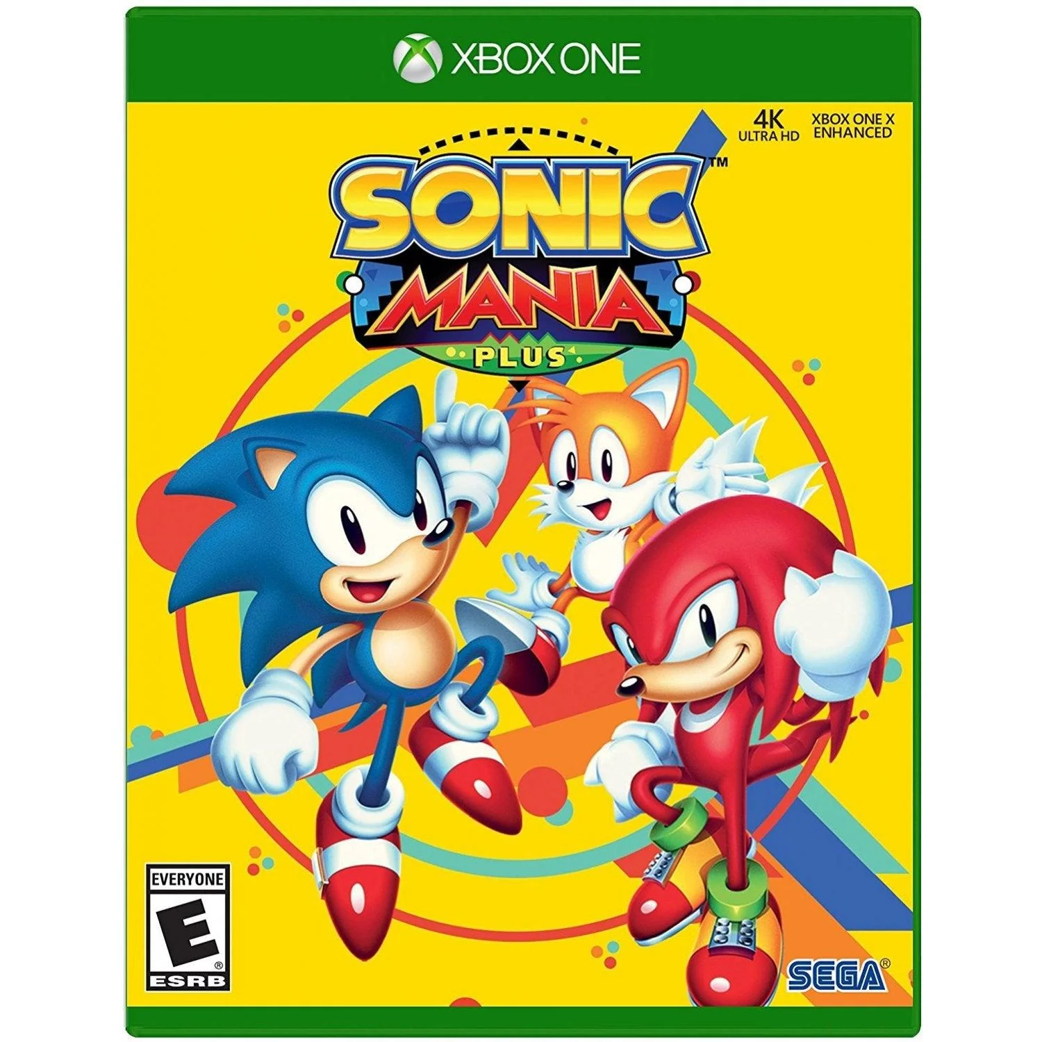 Xbox One Sonic Mania Plus Includes Art Book & Sega Genesis Reversible Cover (US)