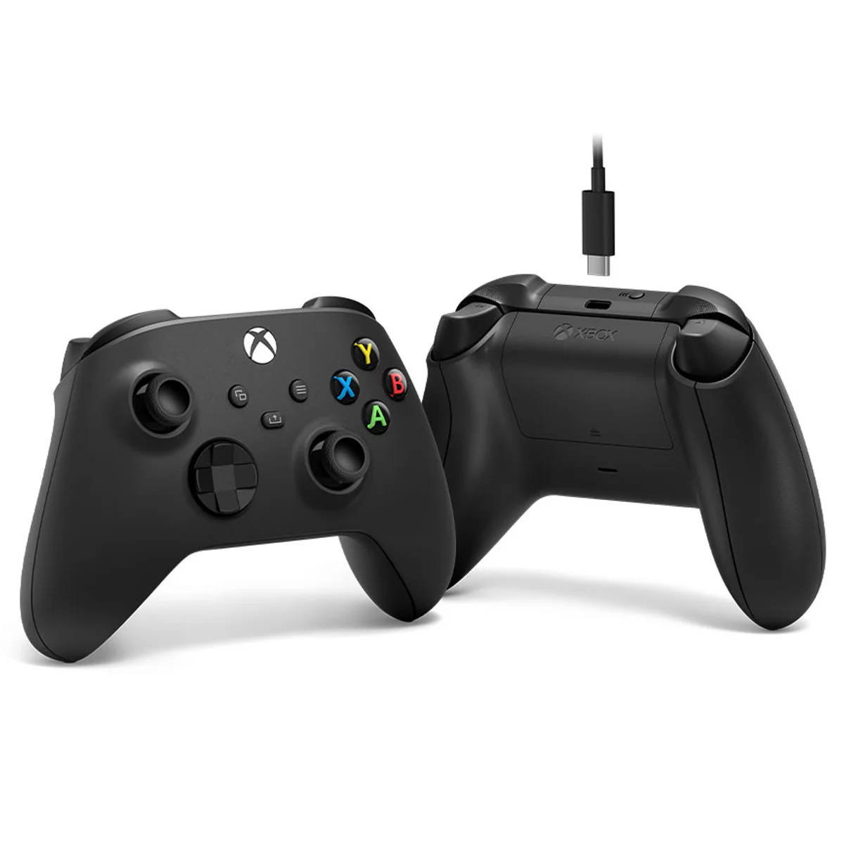 Xbox Wireless Controller + USB-C Cable For Windows (Carbon Black) - Image 5
