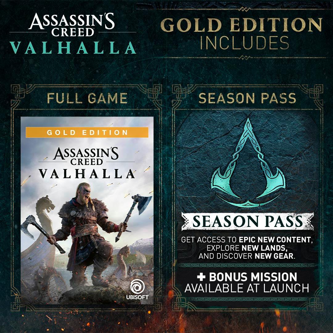 XBOXSX/XONE ASSASSINS CREED VALHALLA GOLD EDITION (EU) - Image 2